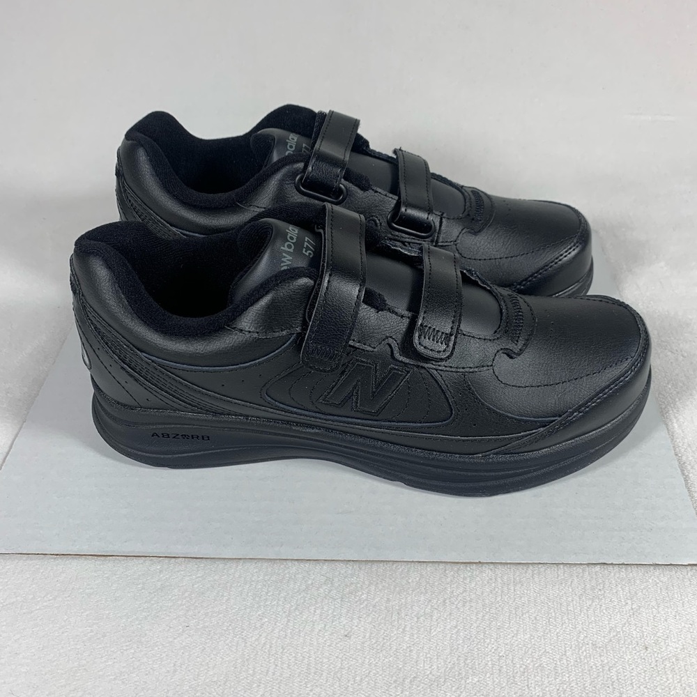 NEW New Balance Women's 577 V1 Hook and Loop Walking Shoe in Black Size 9.5M - Picture 9 of 9